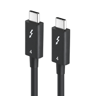 강원전자 넷메이트 40G 썬더볼트4(USB-C) 케이블 0.8m NM-TBF4008