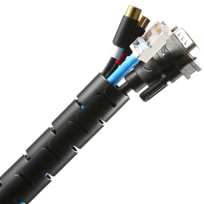 유그린 U-30819 매직 케이블 3m (25mm/블랙)