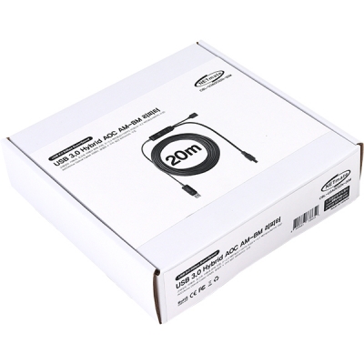 강원전자 넷메이트 USB3.0 Hybrid AOC AM-BM 리피터 20m CBL-U3AOC02N-20M