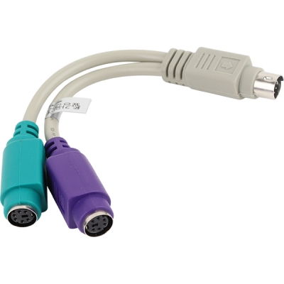 강원전자 넷메이트 PS/2 Y 젠더 0.15m NM-PGY01N