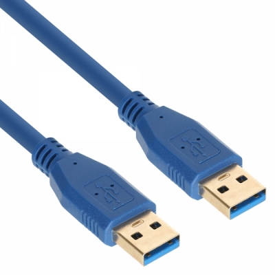 강원전자 넷메이트 NM-UA315BLZ USB3.0 AM-AM 케이블 1.5m (블루)