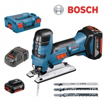 보쉬 GST 18V-LI S 충전 직소 세트(1619KT9372)