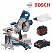 보쉬 GCM 18V-216 충전 슬라이딩 각도절단기 세트(0615990L70)