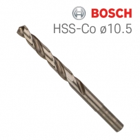 보쉬 HSS-co 10.5x87x133 HSS 코발트 메탈드릴비트(5개입/2608585900)