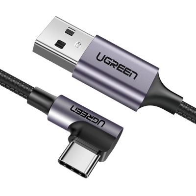 유그린 U-50942 USB2.0 AM-CM(꺾임) 케이블 2m