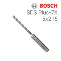 보쉬 SDS plus-7X 5x150x215 4날 해머 드릴비트(1개입/2608576106)