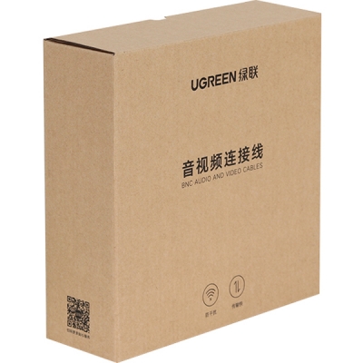 유그린 U-50928 75Ω BNC-BNC 동축 케이블 10m