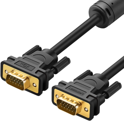 유그린 U-11646 RGB 3+6 모니터 케이블 2m (블랙)