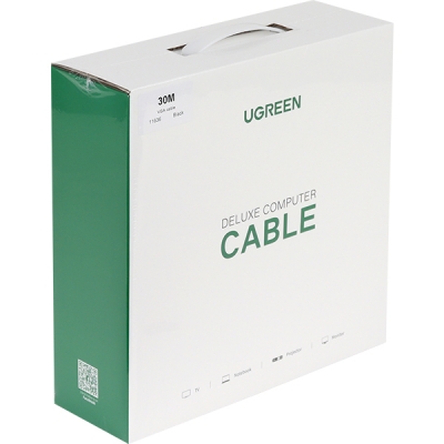 유그린 U-11636 RGB 3+9 모니터 케이블 30m (블랙)