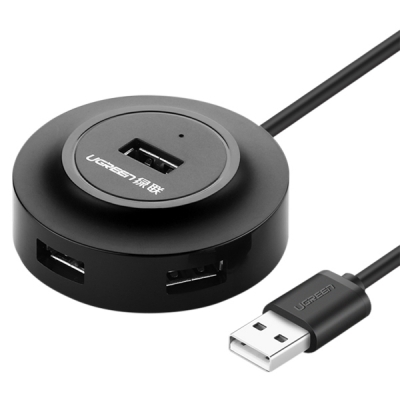유그린 U-20277 USB2.0 4포트 허브(유·무전원)