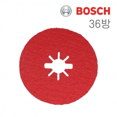 보쉬 X-Lock 125mm 메탈용 화이버디스크 36방(1개입/2608619183)
