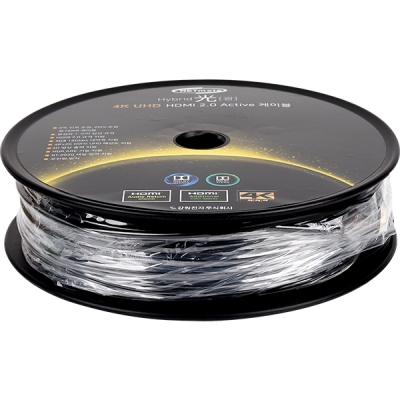 강원전자 넷메이트 HDMI2.0 Hybrid AOC 케이블 100m NM-HAC100