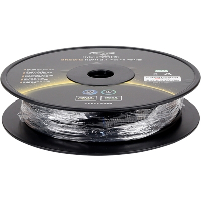 강원전자 넷메이트 HDMI2.1 Hybrid AOC 케이블 50m (블루) NM-HAP50BL