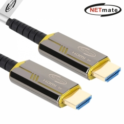 강원전자 넷메이트 HDMI2.1 Hybrid AOC 케이블 5m (골드) NM-HAP05G