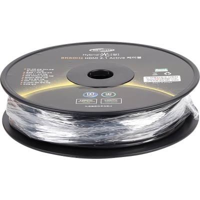 강원전자 넷메이트 HDMI2.1 Hybrid AOC 케이블 70m (골드) NM-HAP70G