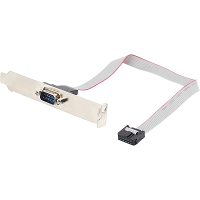 강원전자 넷메이트 시리얼 1포트 브라켓 0.3m (LP브라켓 포함) NMB-S930N