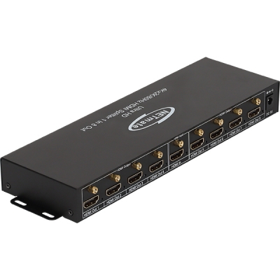 강원전자 넷메이트 4K 60Hz HDMI 2.0 1:8 분배기 NM-CTP05