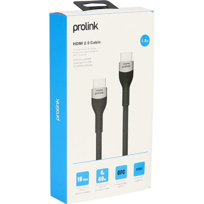 프로링크 4K 60Hz HDMI 2.0 케이블 1.8m PF270A-0180