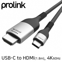 프로링크 USB Type C to HDMI 컨버터(1.8m) PF307A-0180