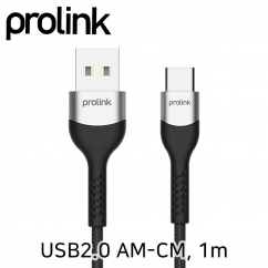 프로링크 USB2.0 AM-CM 케이블 1m PF495A-0100
