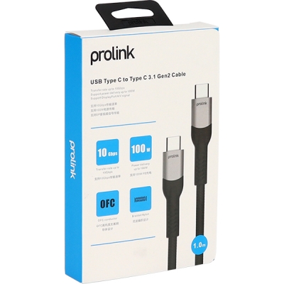 프로링크 USB3.1 Gen2 CM-CM 케이블 1m PF487A-0100