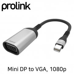 프로링크 Mini DisplayPort to VGA(RGB) 컨버터(1080p) PF351A