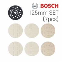 보쉬 M480 125mm 원형 망사샌딩페이퍼 세트(7종/2608901202)