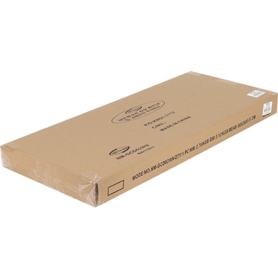 강원전자 넷메이트 다용도 강화유리 받침대(화이트/중) NM-GCD02WN