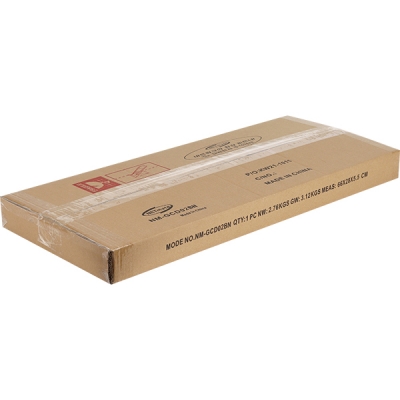 강원전자 넷메이트 다용도 강화유리 받침대(블랙/중) NM-GCD02BN