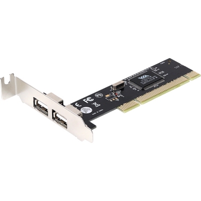 강원전자 넷메이트 USB2.0 2포트 PCI 카드(슬림PC겸용) NM-SWU20