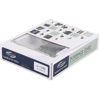 강원전자 넷메이트 USB3.1 Gen2 2포트 PCI Express 카드(슬림PC겸용) U-1780