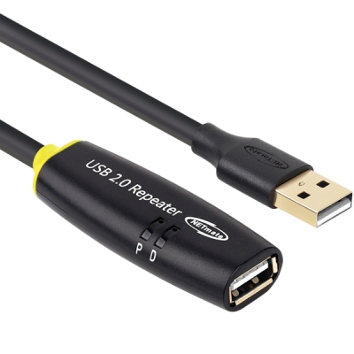 강원전자 넷메이트 USB2.0 연장 리피터 15m CBL-203-15P
