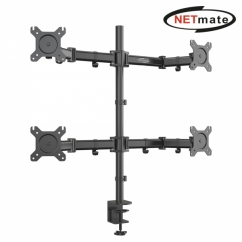 강원전자 넷메이트 관절형 쿼드 모니터 거치대 NM-MA12