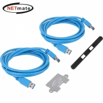 강원전자 넷메이트 모니터 거치대 USB 판넬 (NM-MA15 전용) NM-MAB02