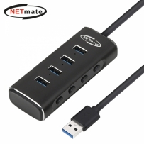 강원전자 넷메이트 USB3.1 4포트 허브 NM-UBA303