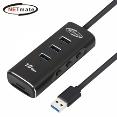 강원전자 넷메이트 USB3.1 5 in 1 멀티 허브 NM-UBA304