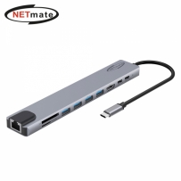 강원전자 넷메이트 USB Type C 10 in 1 멀티 허브 NM-TCM03
