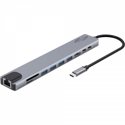 강원전자 넷메이트 USB Type C 10 in 1 멀티 허브 NM-TCM03