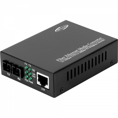 강원전자 넷메이트 이더넷 광 컨버터(SC/싱글/25Km/1310nm) NM-OFC02