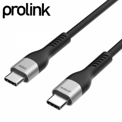 프로링크 USB C타입 5A 100W 고속충전 케이블 1.8m PF491-0180