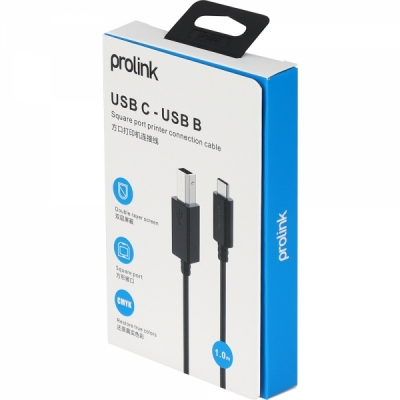 프로링크 USB2.0 CM-BM 케이블 1m PF482-0100