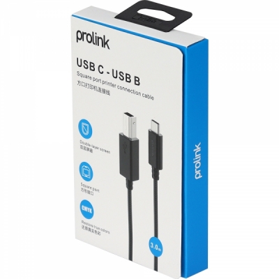 프로링크 USB2.0 CM-BM 케이블 3m PF482-0300