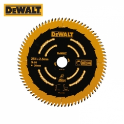 디월트 254mm 80T 목재용 정밀형 원형톱날 DT1041-KR