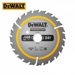 디월트 원형톱 DCS512용 140mm 24T 목재용 원형톱날 DT20434-KR