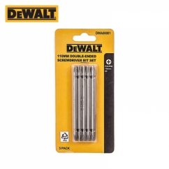 디월트 110mm 양날 십자 드라이버 비트 세트(5개입) DWA00001