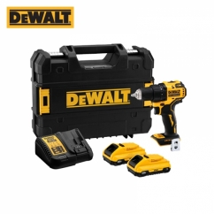 디월트 20V MAX 충전 드릴 드라이버 세트(3.0Ah 2팩) DCD708L2-KR