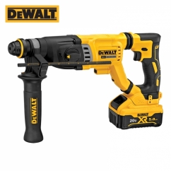 디월트 20V MAX 충전 SDS PLUS 로타리 햄머 세트(5.0Ah 2팩) DCH263P2-KR