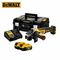 디월트 20V MAX 충전 슬라이드 스위치 125mm 그라인더 세트(5.0Ah 2팩) DCG405P2-KR