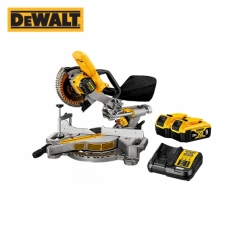 디월트 20V MAX 충전 185mm 슬라이딩 각도절단기 세트(5.0Ah 2팩, 톱날포함) DCS361P2-KR