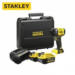 스탠리 20V MAX 충전 임팩트 드라이버 세트(4.0Ah 2팩) SBI820M2K-KR